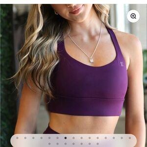 Free Spirit OutletWomen's Purple Sports Bra Medium